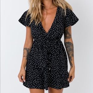Princess Polly Polka Dot Bobbie Mini Dress